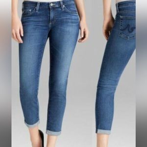 AG THE STILT ROLL UP CIGARETTE JEANS